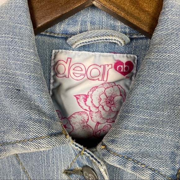 Dear ab Light Blue Denim Jacket - Picture 5 of 6